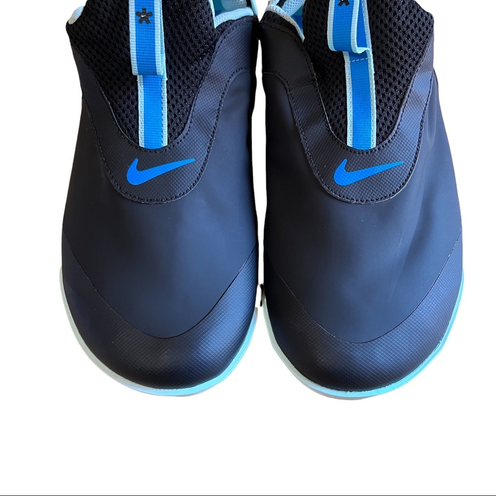 SOLD Nike Air Zoom Pulse Unisex Water-Resistant Slip-On Black Blue Hero 10.5 - Picture 9 of 9